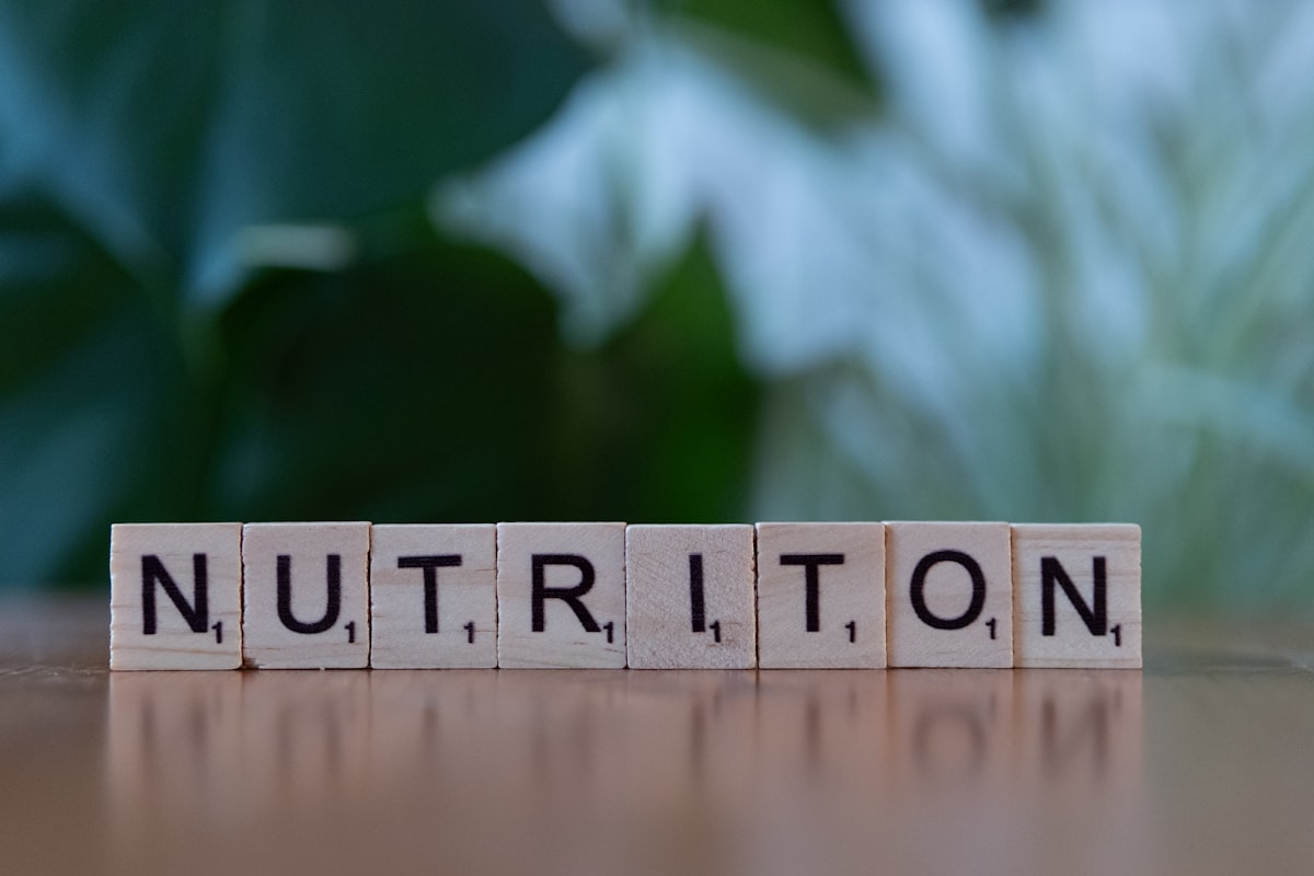Componenti nutritivi bilanciati in un pasto sano